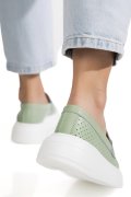 PANTOFI GREEN PIELE NATURALA ASPN2771