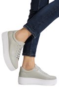 PANTOFI SPORT OLIVE PIELE NATURALA INTOARSA FSP002470