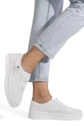 PANTOFI SPORT WHITE PIELE NATURALA ASPN2308