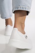 PANTOFI SPORT WHITE PIELE NATURALA ASPN2308