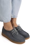 MOCASINI GREY PIELE NATURALA INTOARSA 8SP517-1