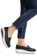 MOCASINI NEGRI PIELE NATURALA ASP335