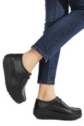 MOCASINI NEGRI PIELE NATURALA ASPN388