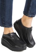 MOCASINI NEGRI PIELE NATURALA ASPN388