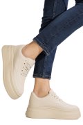 PANTOFI SPORT BEJ PIELE NATURALA ASPN2528