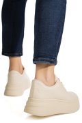 PANTOFI SPORT BEJ PIELE NATURALA ASPN2528