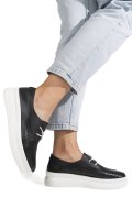 PANTOFI SPORT BLACK PIELE NATURALA 6SP02