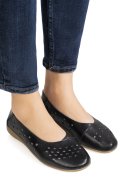 BALERINI NEGRI PIELE NATURALA ASPN806