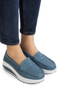 MOCASINI BLUE PIELE NATURALA ASP369