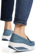 MOCASINI BLUE PIELE NATURALA ASP369