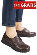 PANTOFI MARO INCHIS PIELE NATURALA 6SP06