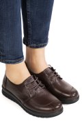 PANTOFI MARO INCHIS PIELE NATURALA 6SP06