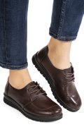 PANTOFI MARO INCHIS PIELE NATURALA 6SP06