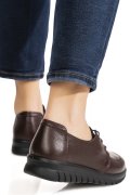 PANTOFI MARO INCHIS PIELE NATURALA 6SP06