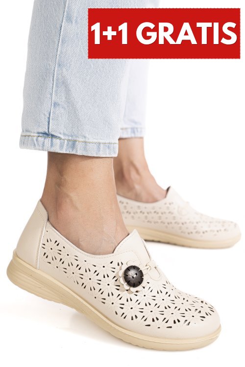 Mocasini beige fsp512