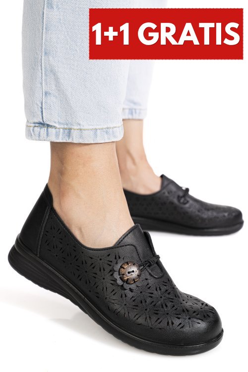 Mocasini black fsp512