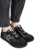 PANTOFI SPORT NEGRI PIELE NATURALA FSP002479