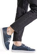 PANTOFI NAVY PIELE NATURALA ASPN6025