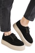 PANTOFI BLACK PIELE NATURALA INTOARSA ASPN2518