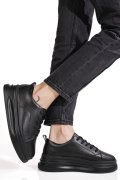 PANTOFI SPORT NEGRI PIELE NATURALA ASPW202326