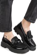 MOCASINI BLACK SHINING HSP3