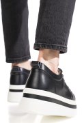 PANTOFI SPORT NEGRI PIELE NATURALA 9SP881