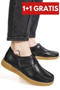PANTOFI NEGRI PIELE NATURALA ZSPB5-1