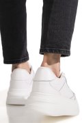 PANTOFI SPORT ALBI PIELE NATURALA ASPN2529