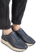 PANTOFI SPORT GREY PIELE NATURALA ASPN368