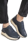 PANTOFI SPORT GREY PIELE NATURALA ASPN368