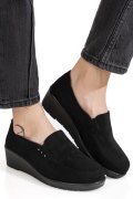 PANTOFI BLACK SUEDE 7SP031