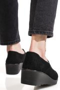 PANTOFI BLACK SUEDE 7SP031