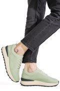 PANTOFI SPORT GREEN PIELE NATURALA ASPN368