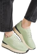 PANTOFI SPORT GREEN PIELE NATURALA ASPN368