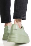 PANTOFI SPORT VERZI PIELE NATURALA ASPN2529