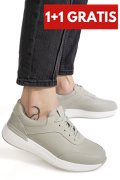PANTOFI SPORT OLIVE PIELE NATURALA FSP001-968