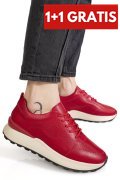 PANTOFI SPORT RED PIELE NATURALA ASPN368