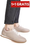 PANTOFI SPORT ROZ PIELE NATURALA TSP-8082