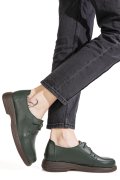 MOCASINI VERZI PIELE NATURALA 8SP055