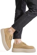 PANTOFI BEIGE PIELE NATURALA INTOARSA ASPN2518