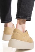 PANTOFI BEIGE PIELE NATURALA INTOARSA ASPN2518