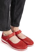 PANTOFI ROSII PIELE NATURALA ASPN2859