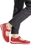 PANTOFI ROSII PIELE NATURALA ASPN2859