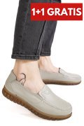 MOCASINI GRI PIELE NATURALA 7SP2003