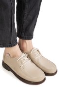 MOCASINI BEJ PIELE NATURALA 8SP055
