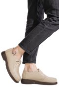 MOCASINI BEJ PIELE NATURALA 8SP055