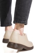 MOCASINI BEJ PIELE NATURALA 8SP055