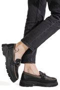 MOCASINI BLACK KHAKI HSP8