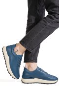 PANTOFI SPORT NAVY PIELE NATURALA ASPN368