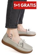 MOCASINI GRI PIELE NATURALA 7SP2023
